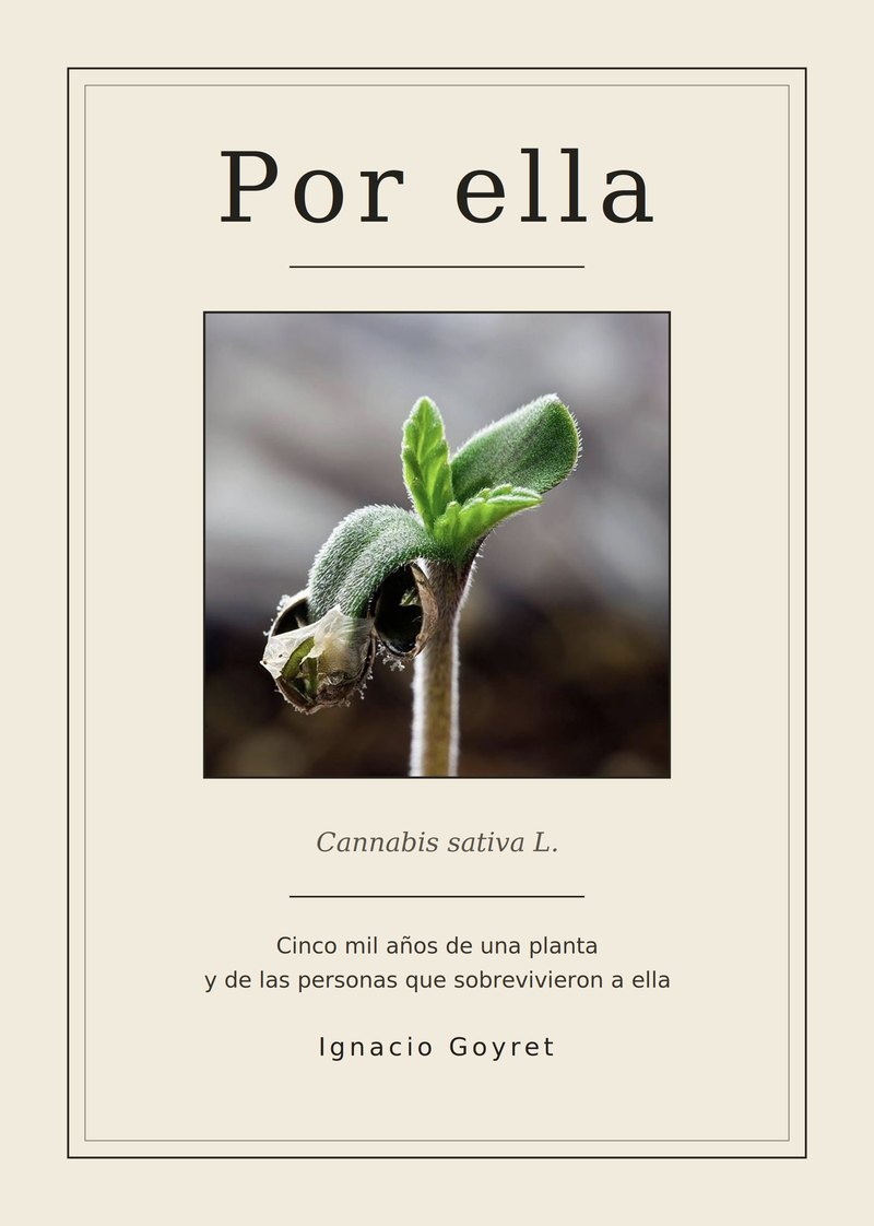 Tapa del libro Por ella, de Ignacio Goyret